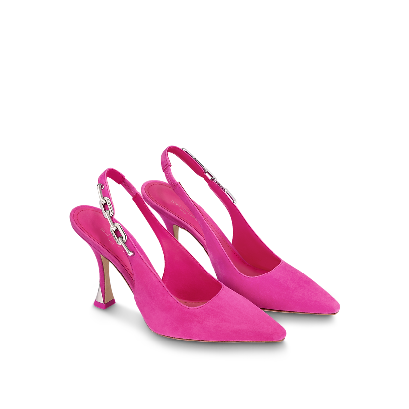 Sparkle Slingback Pump Women Shoes LOUIS VUITTON